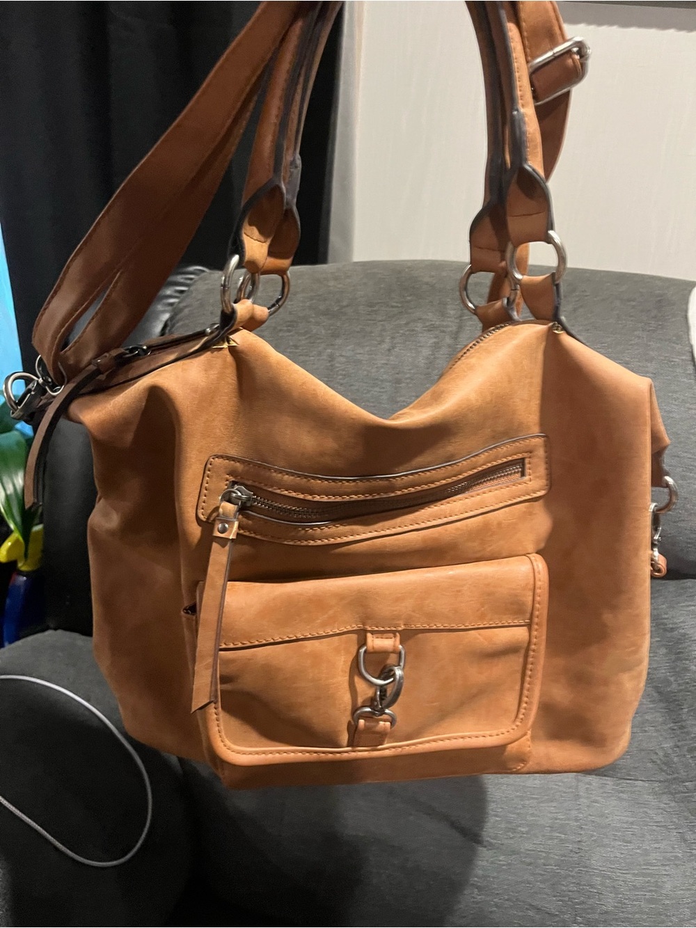 Tan Women’s Shoulder Bag - Classic Everyday Tote